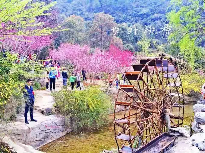 《咏酉阳桃花源》(原创)